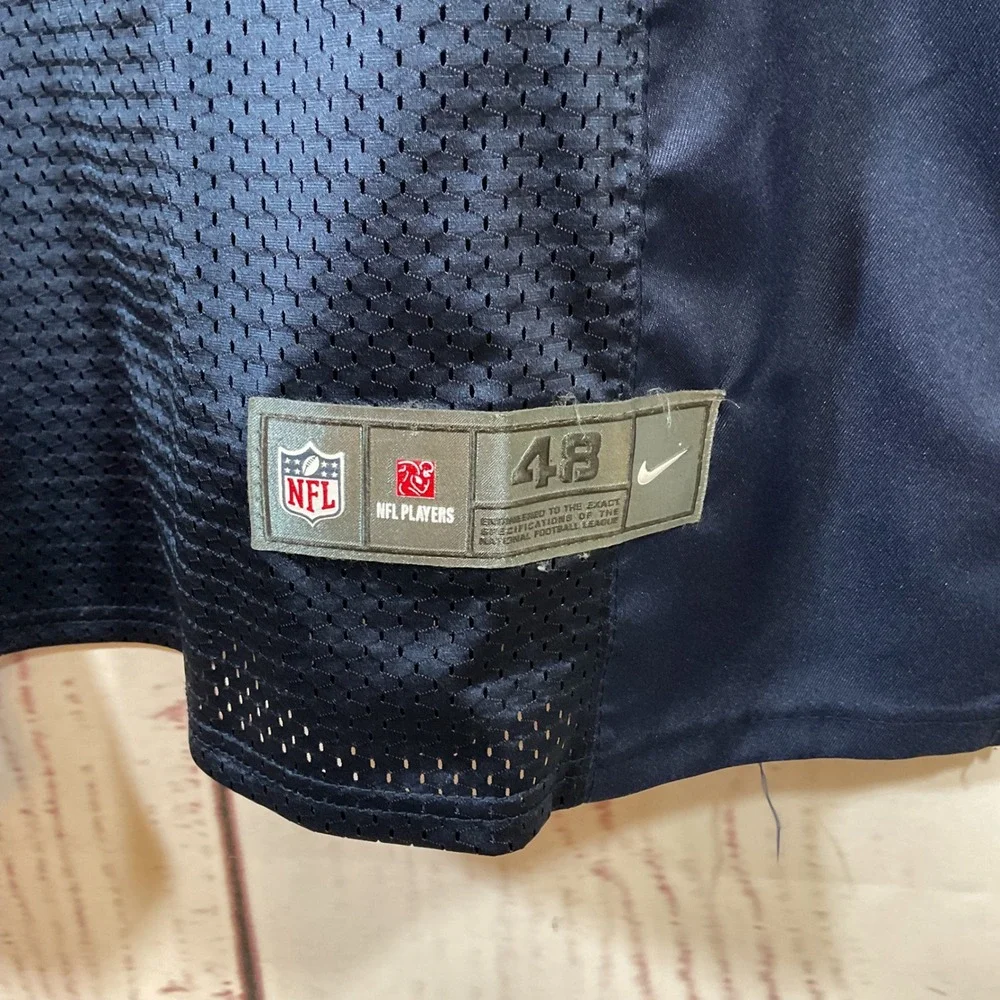 Dallas Cowboys Nike NFL On Field Jersey Size 48 Dak‎ Prescott 4 Stitched Blue